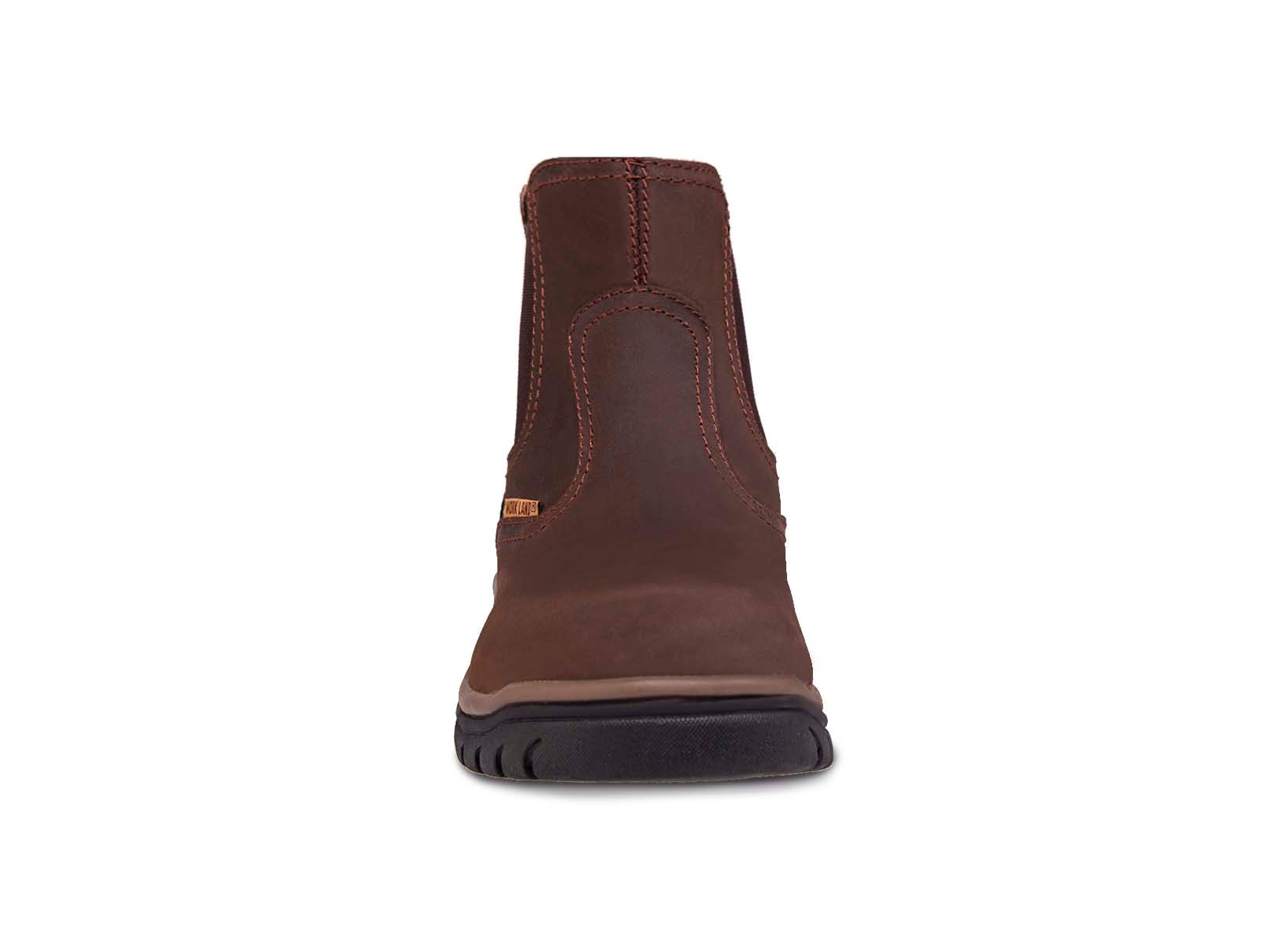 Bota hombre trabajo casual botín vaquera WORKLAND 77436 Café — imagen 8