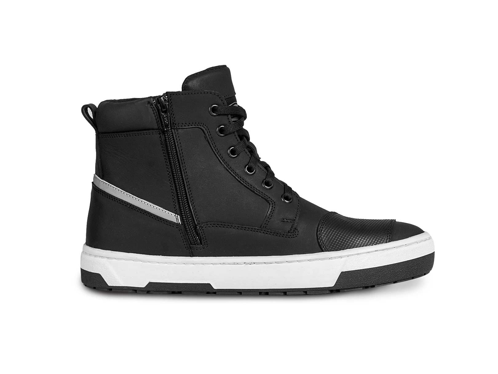 Bota hombre tenis motociclista botin biker WKL 80205 Negro B — imagen 13