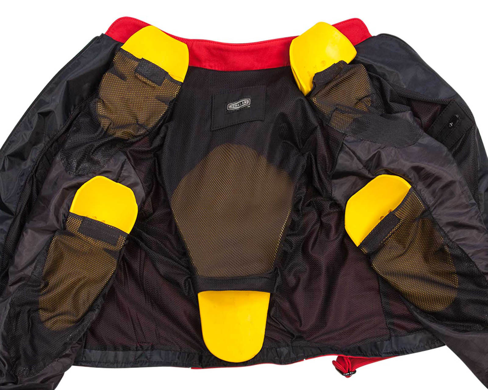 Chamarra moto mujer impermeable protecciones biker WKL 85 RO — imagen 14