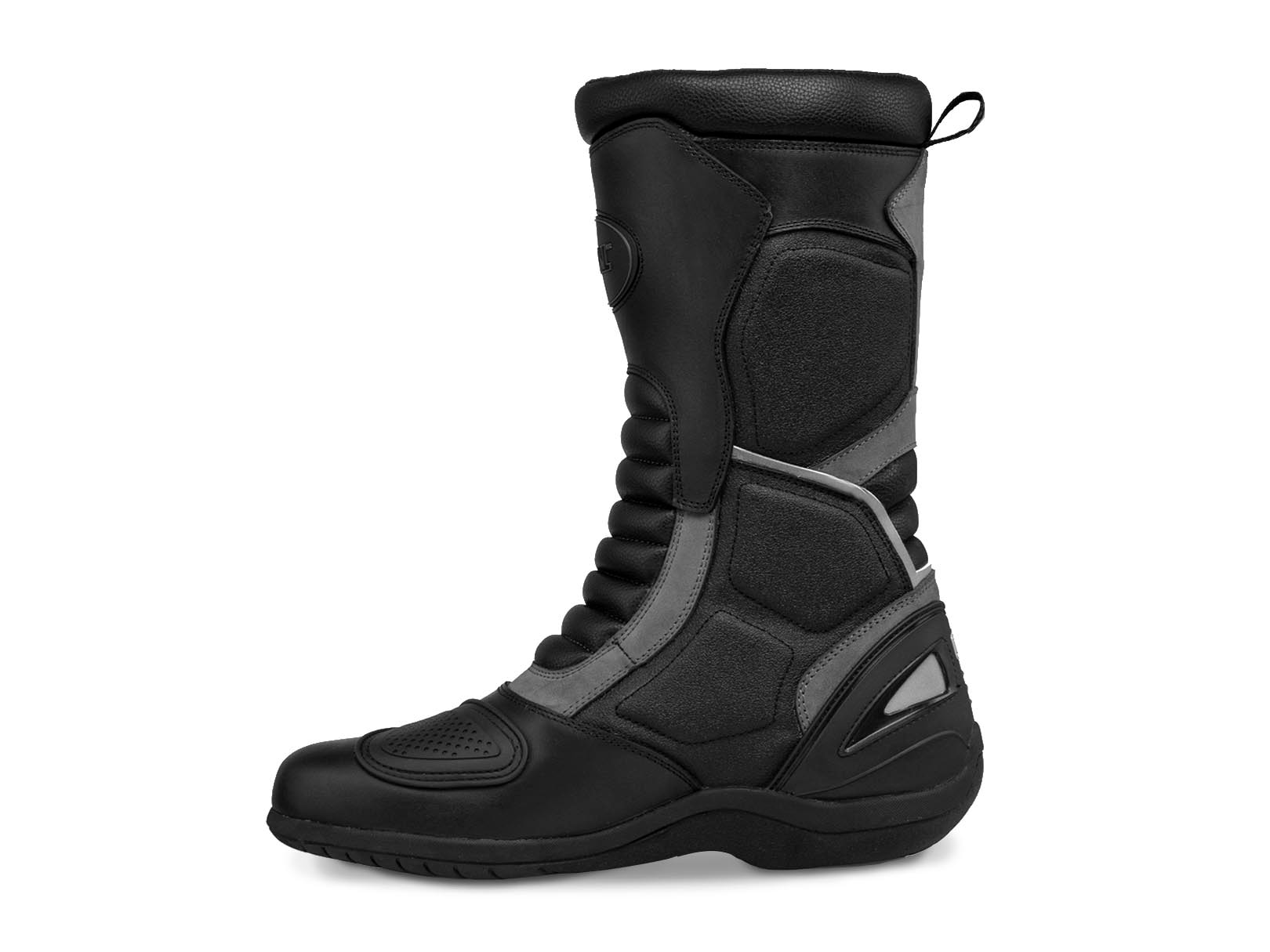 Botas Biker Hombre Doble proposito Moto Workland 009 Gris — imagen 10