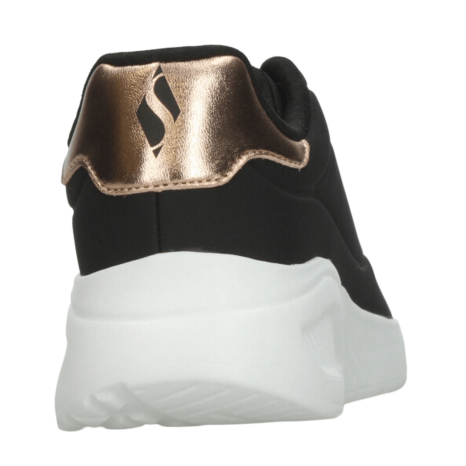 Tenis Dama Skechers Uno Lite-Shimmer Negro Deportivo Mujer — imagen 8