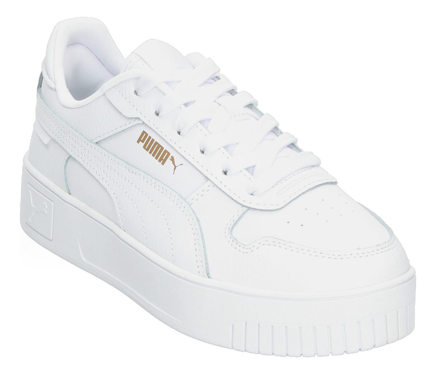 Tenis Puma Carina Street Con Plataforma Blanco Dama Mujer — imagen 5