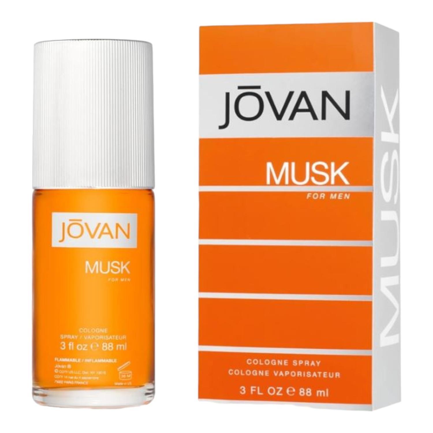 JOVAN MUSK FOR MEN COLOGNE 88 ML — imagen 3