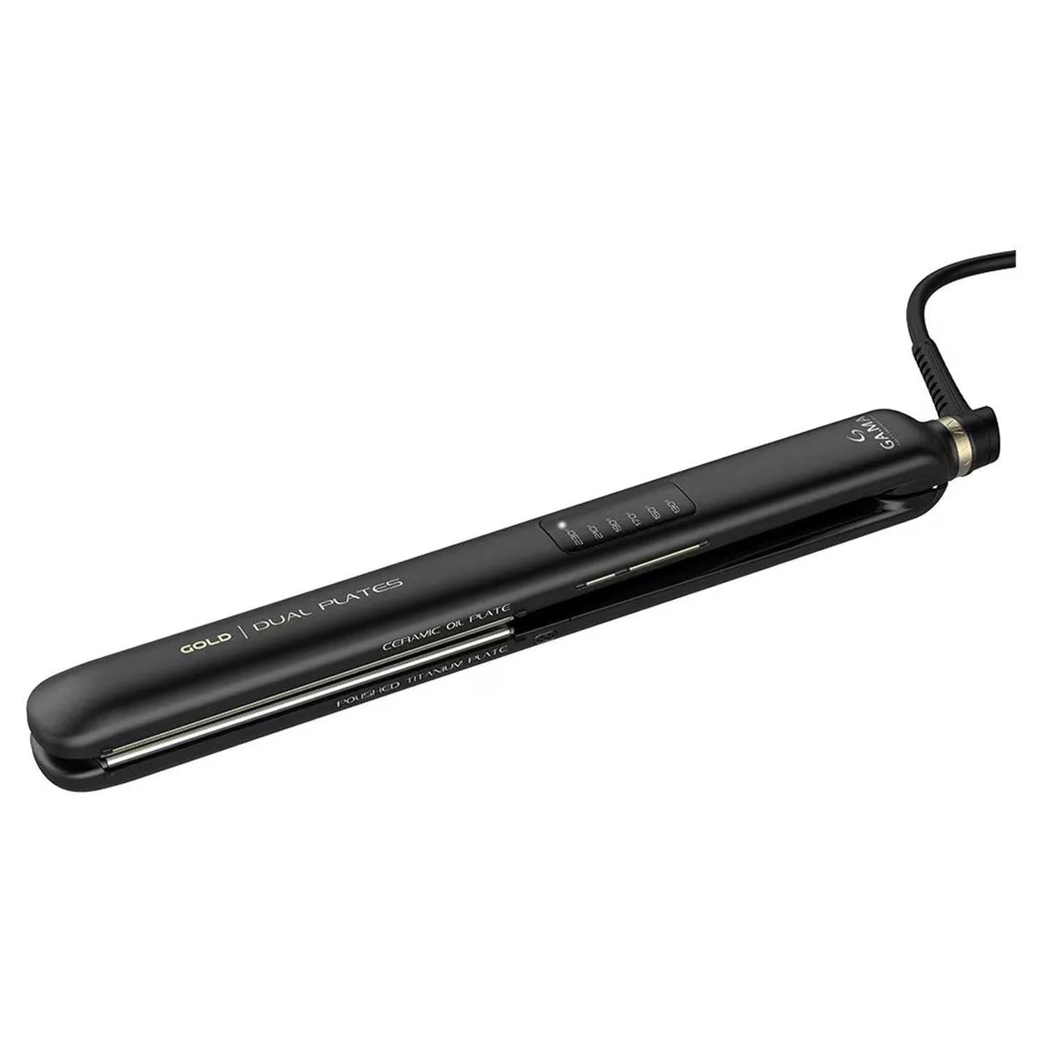 Combo Plancha Pelo CP14 Gold + Cepillo Multimod Gold 3D GAMA — imagen 4