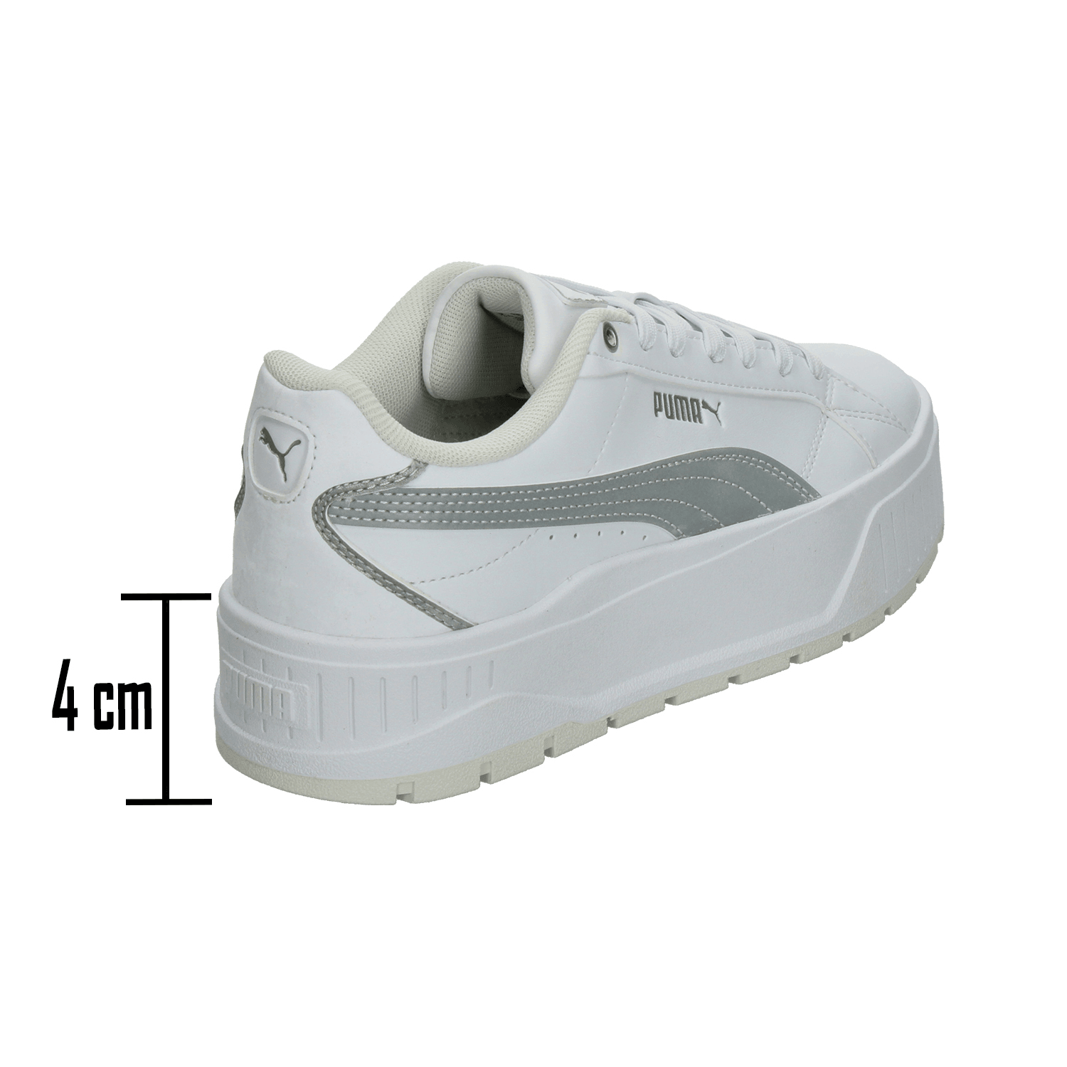 Tenis Puma Karma II Dama Casual Blanco Mujer — imagen 3