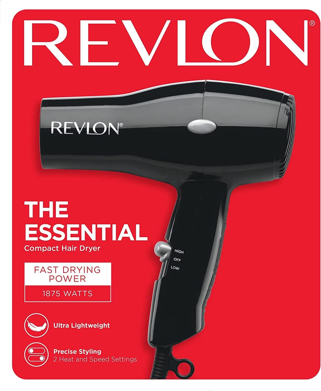 Secadora De Cabello Revlon Compacta 1875w Ultra Ligera Viaje — imagen 4