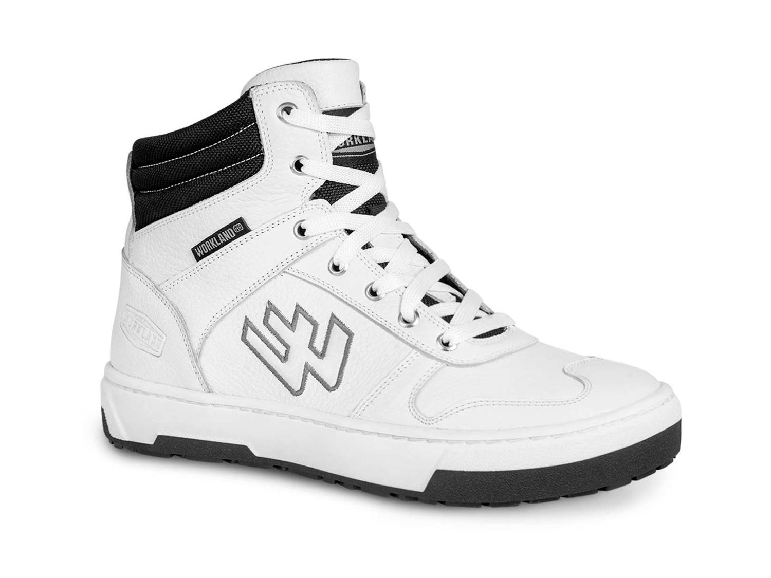 Tenis Bota Motociclista Hombre Moto Biker Wkl 80203 Blanco — imagen 1