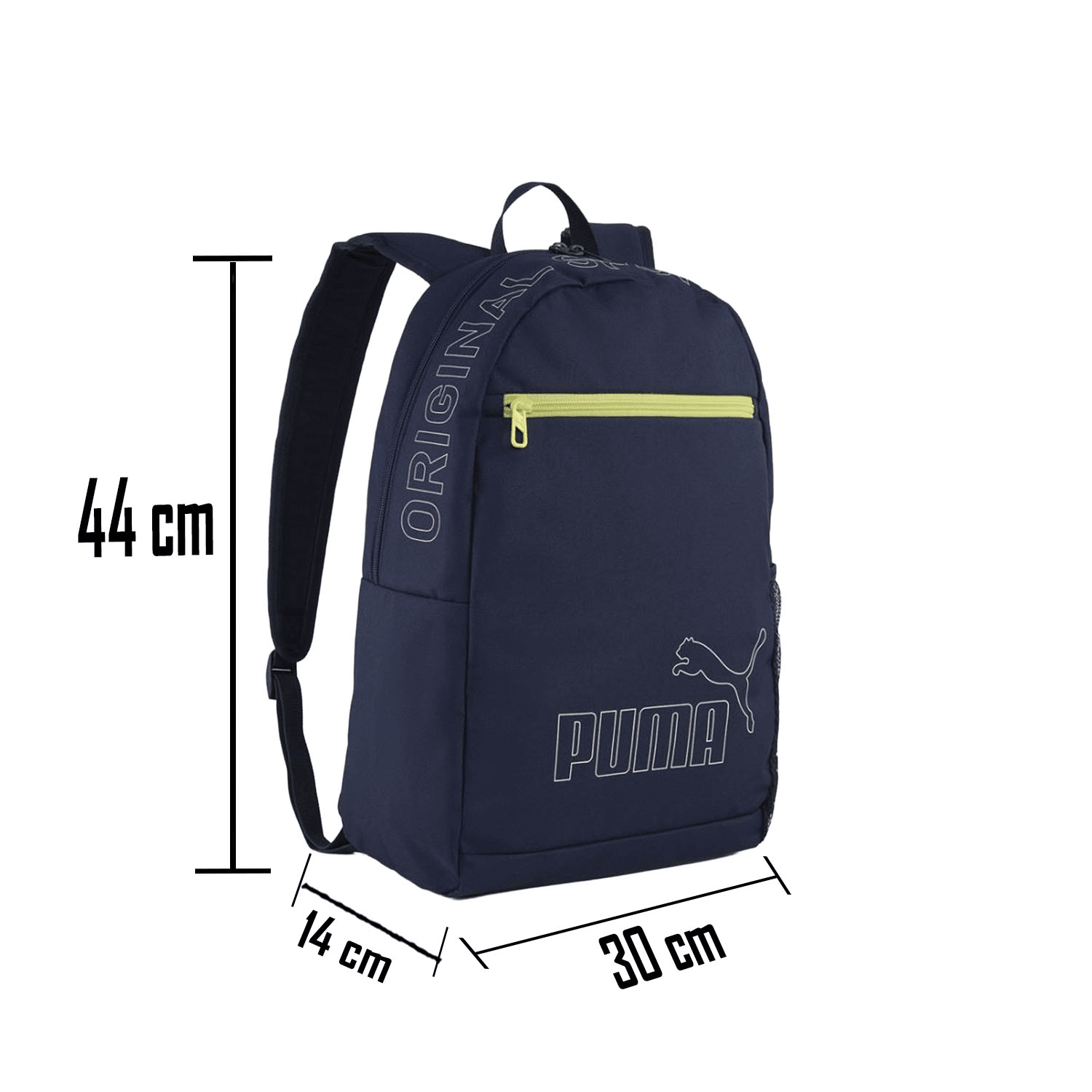Mochila Puma Phase II Azul Marino Escolar Unisex 20L — imagen 7