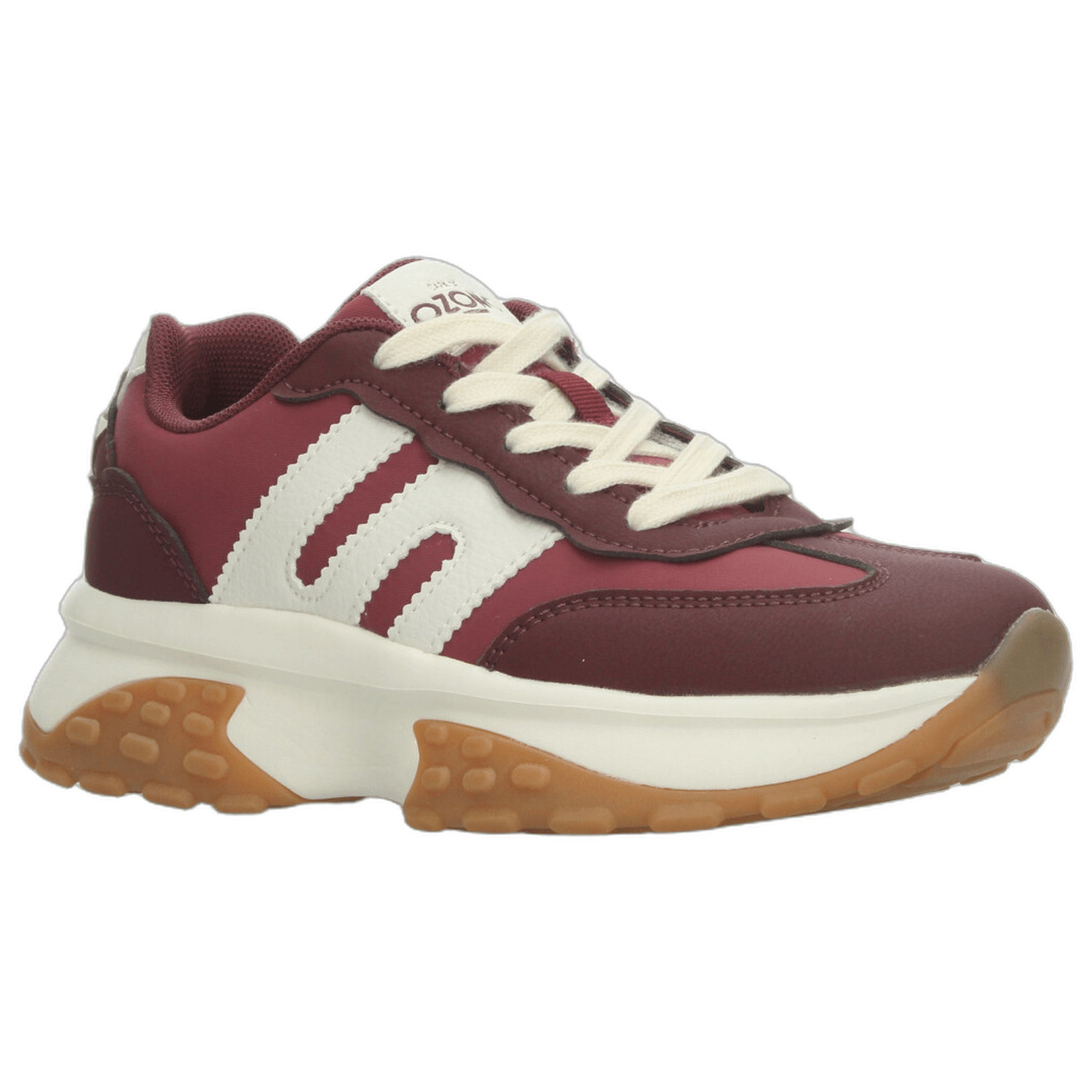 Tenis Ozono Dama Rojo Casual Para Mujer — imagen 3