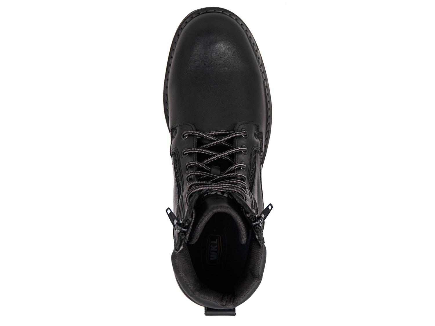 Bota Hombre Moto Biker Casual Workland 89503 Negro Cloud — imagen 7