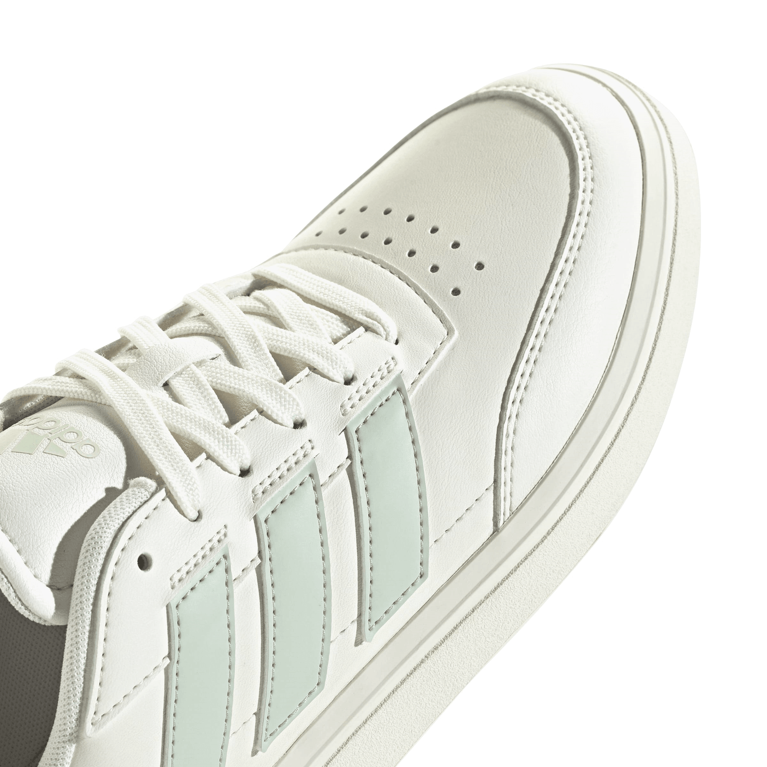 Tenis Dama Adidas Courtblock Off White Casual Mujer — imagen 7
