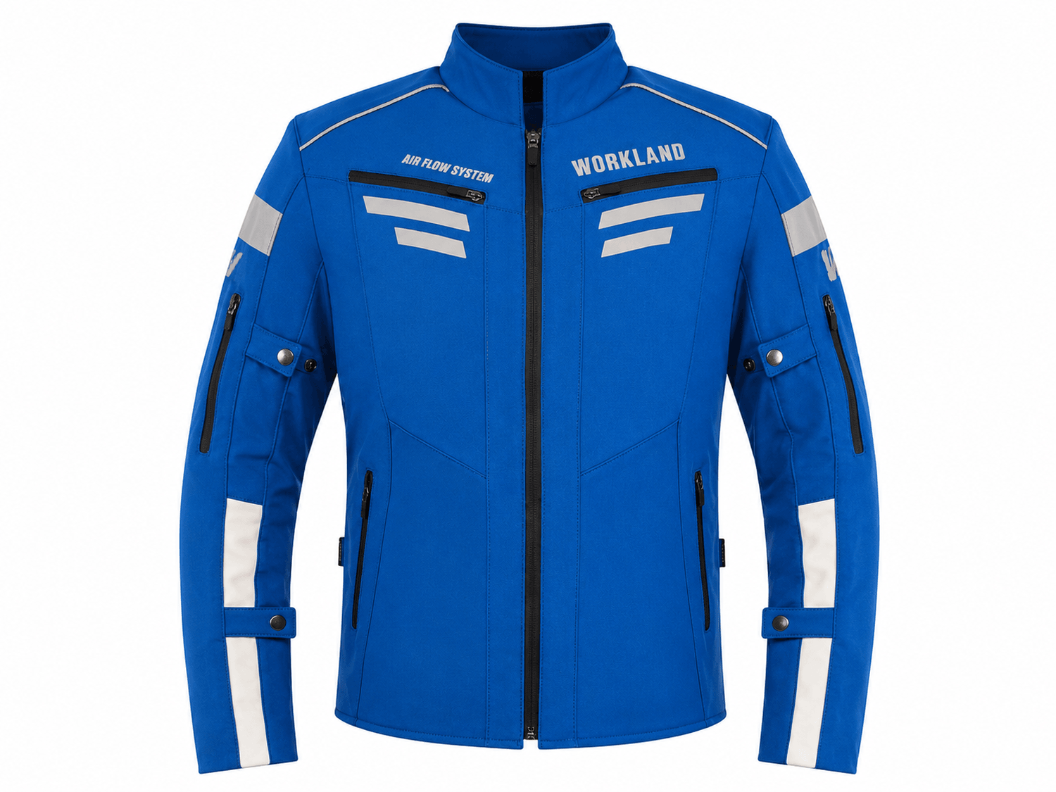 Chamarra motociclista hombre protecciones impermeable WKL Ar — imagen 1