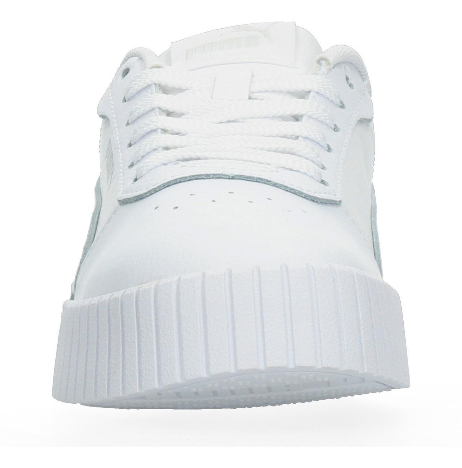 Tenis Dama Puma Carina 2.0 Blanco Casual Mujer — imagen 7
