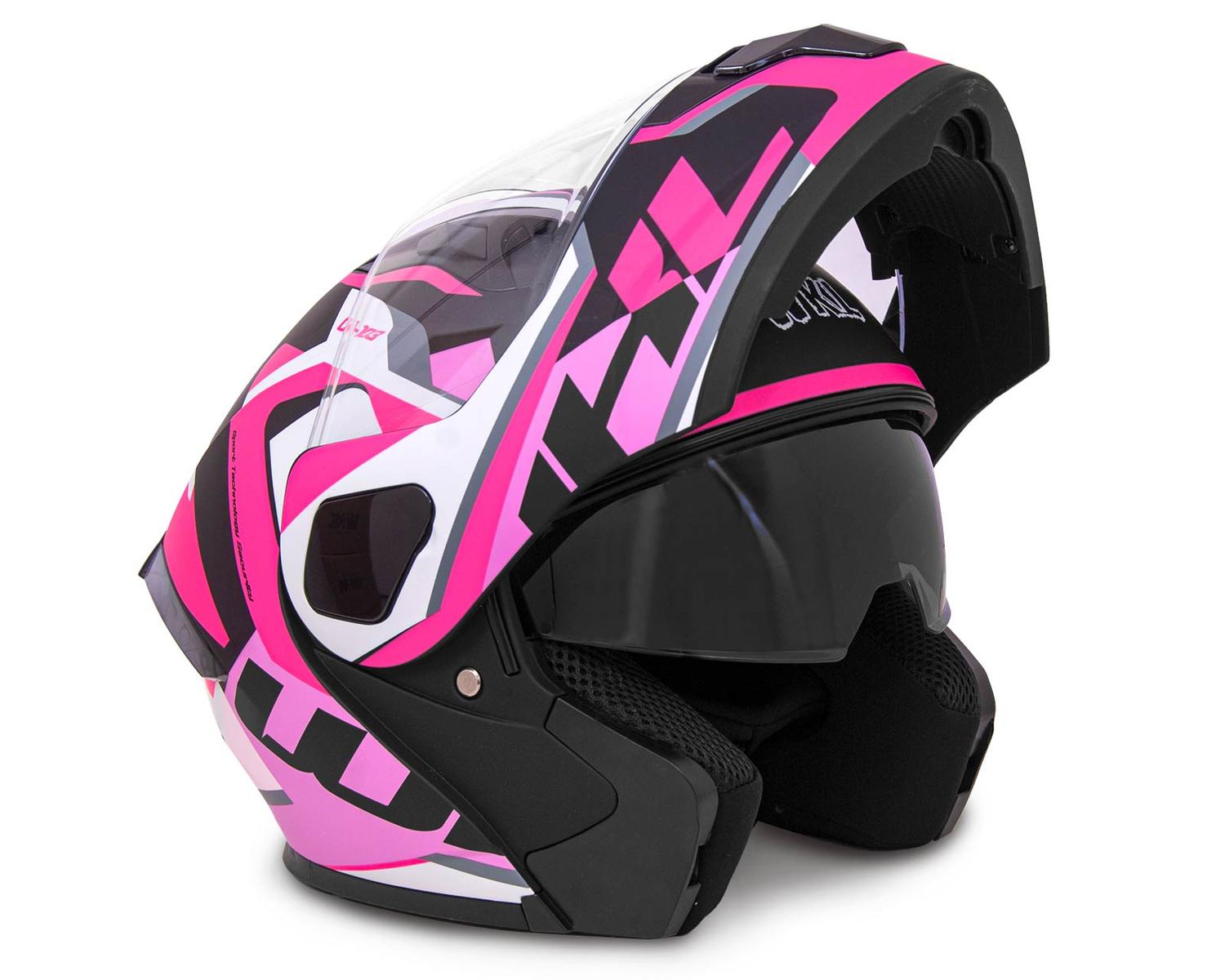 Casco Motocicleta Certificado Dot Abatible Vertex WKL Ch-103 — imagen 27