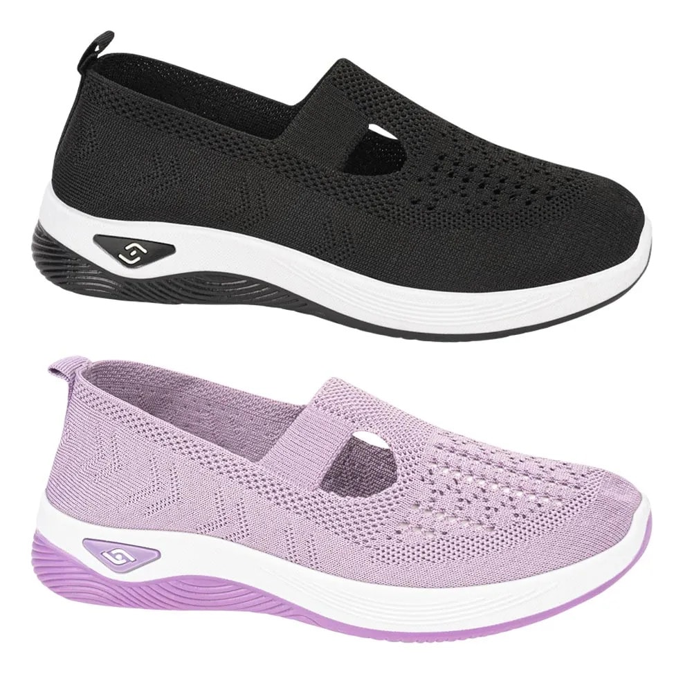 Tenis Shosh Dama Kit 2 Pares Slip On 1204452 — imagen 8