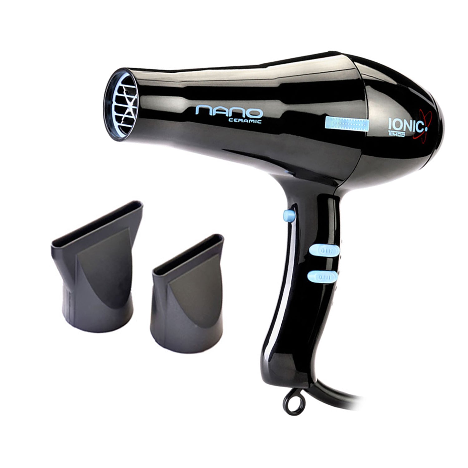 Secadora de Cabello Profesional con Iones Cerámica 2 Boquillas Timco NAN-I — imagen 2