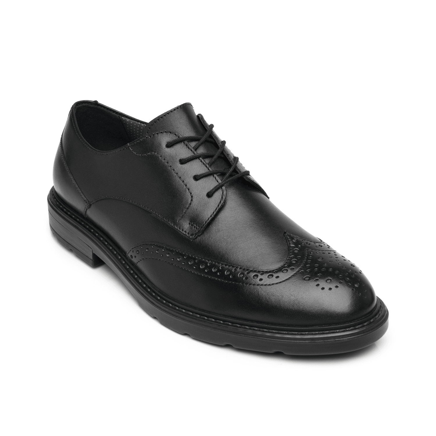 Zapato Flexi Agujetas Hombre Casual Negro Caballero — imagen 2