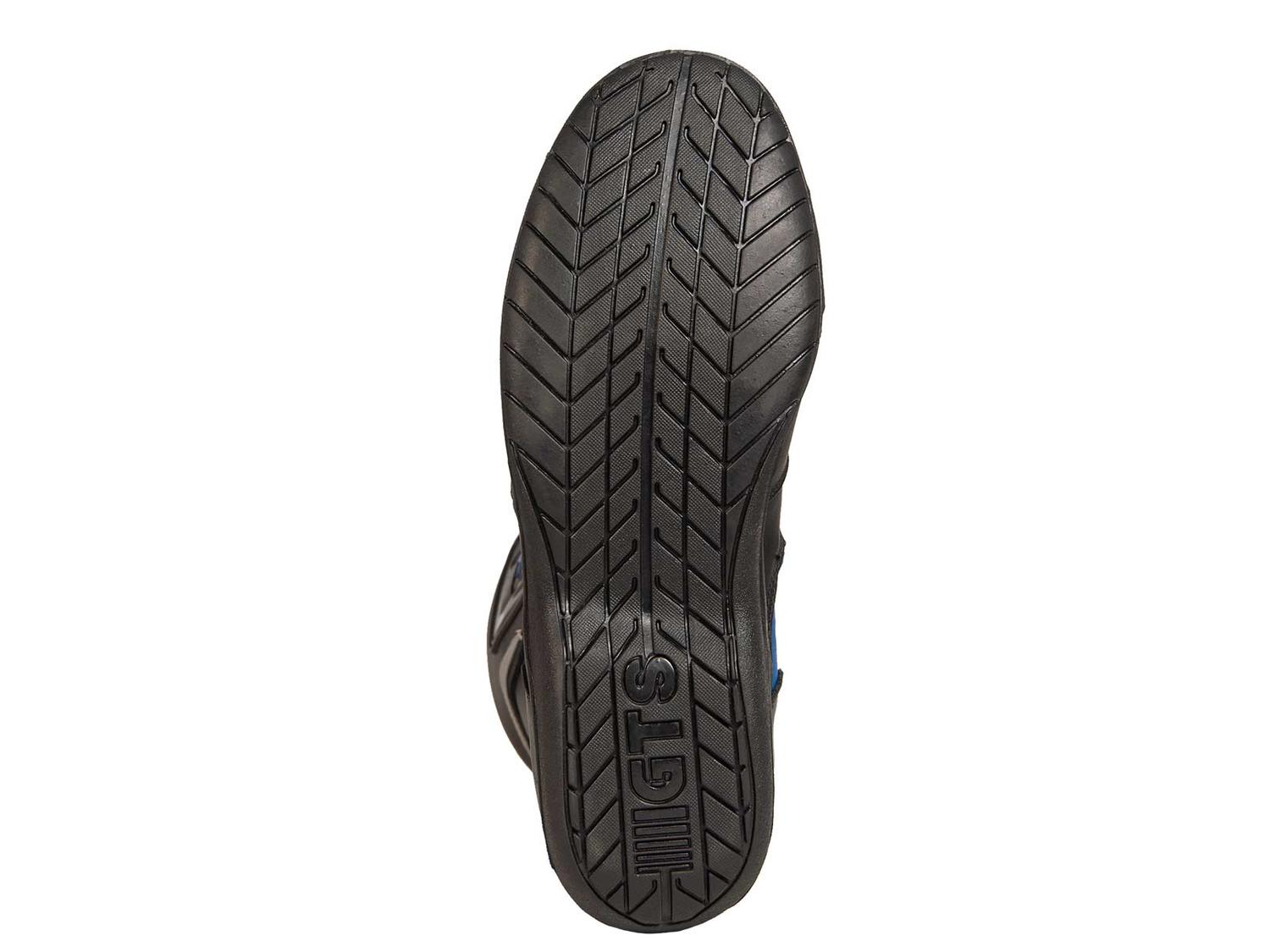 Botas hombre motociclista biker touring WKL 80020 Negro Azul — imagen 7