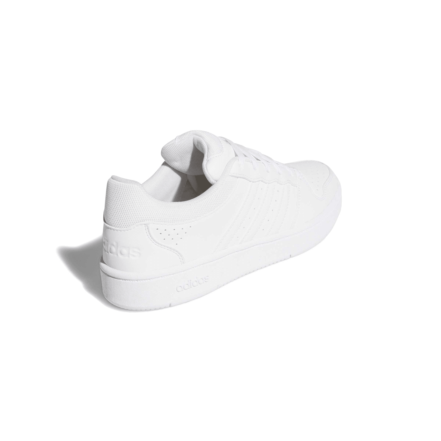 Tenis Adidas Hoops Classic Dama Casual Cintas Blanco Mujer — imagen 3