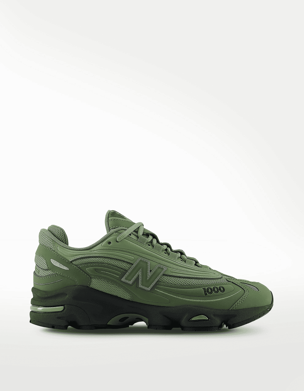 Tenis New Balance 1000 Verde - Hombre — imagen 2
