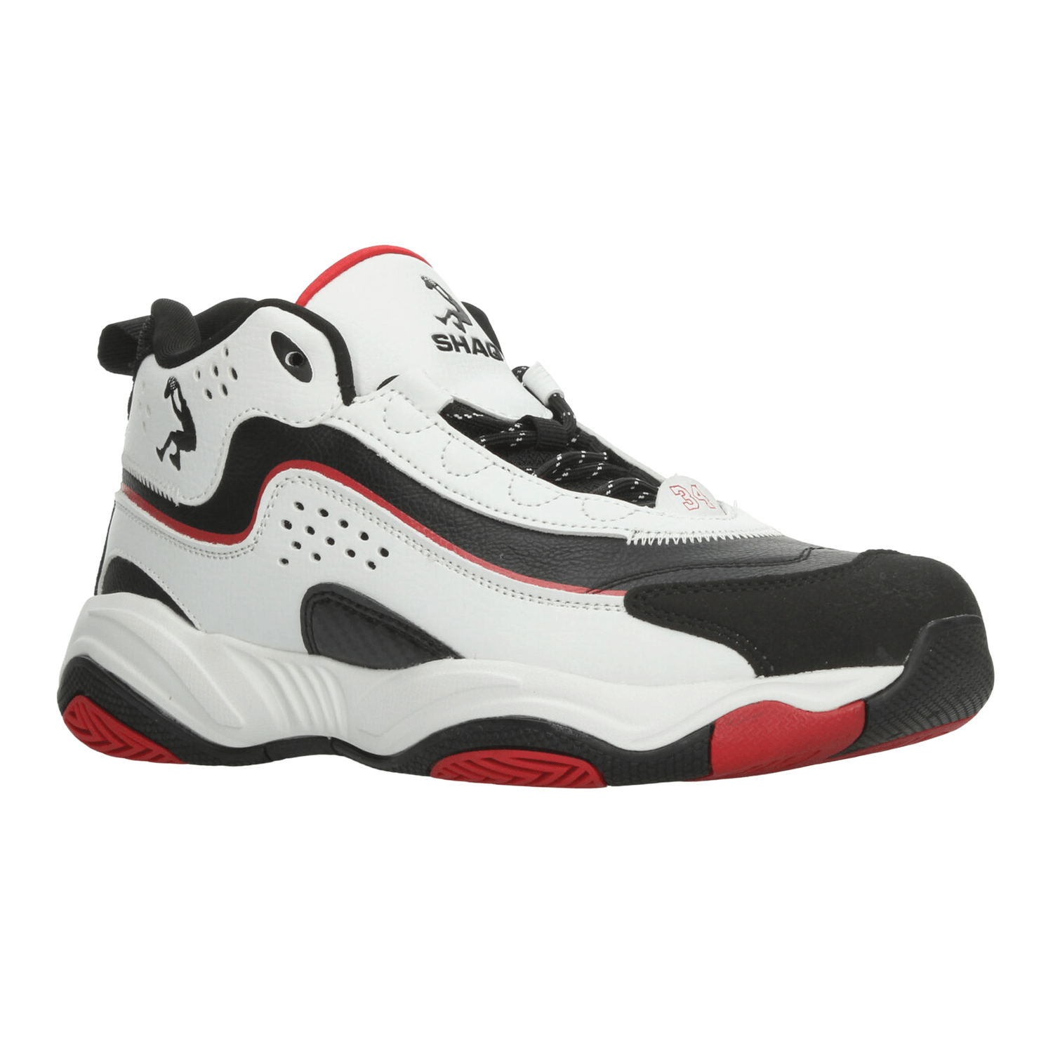 Tenis Shaq Spin Low Hombre Blanco Basquetbol Para Caballero — imagen 3