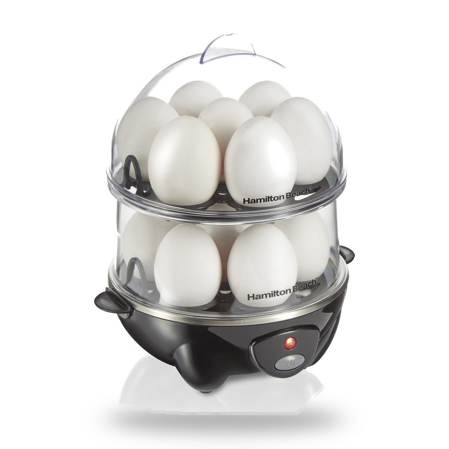 Cocedor de Huevos Eléctrico Hamilton Beach 25508G 3 en 1 — imagen 1