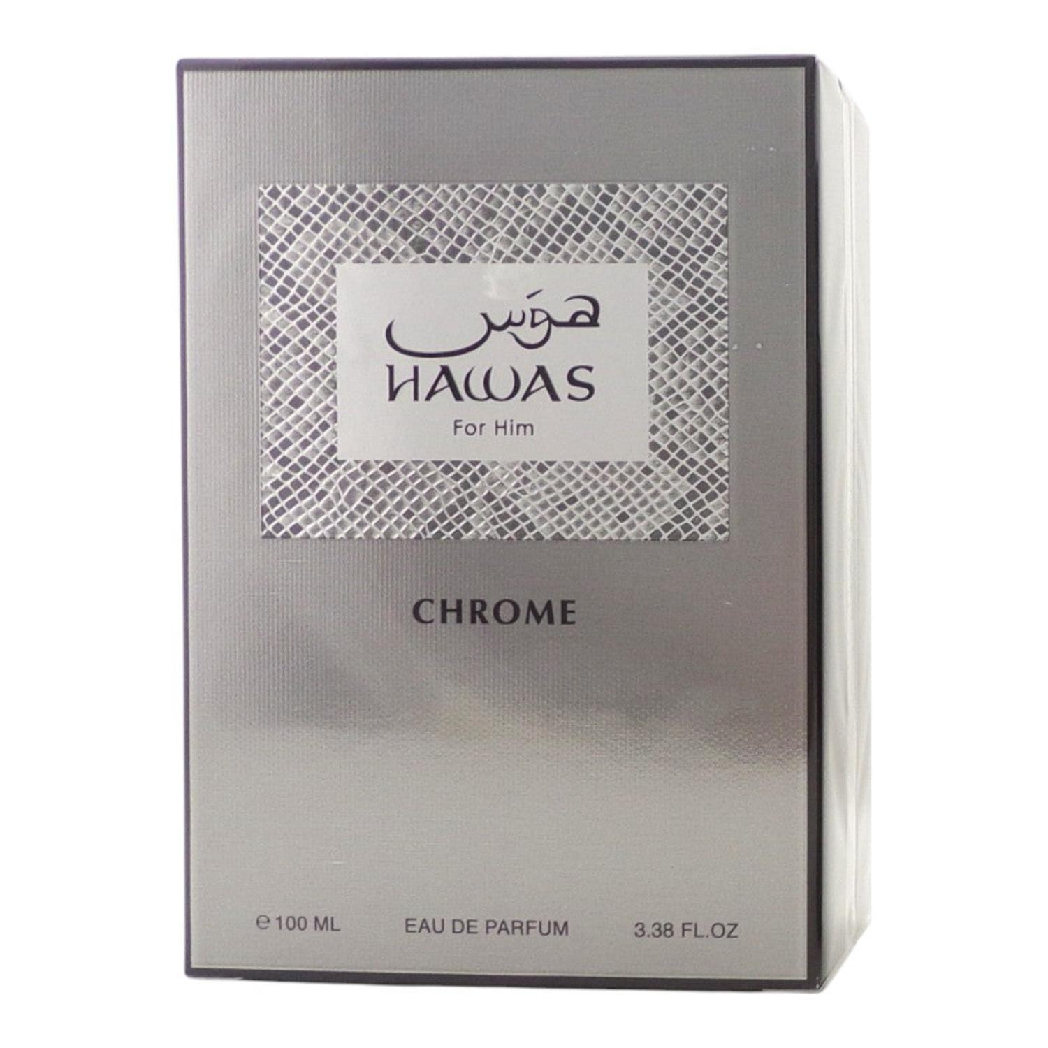 RASASI HAWAS CHROME FOR HIM EDP 100 ML — imagen 2