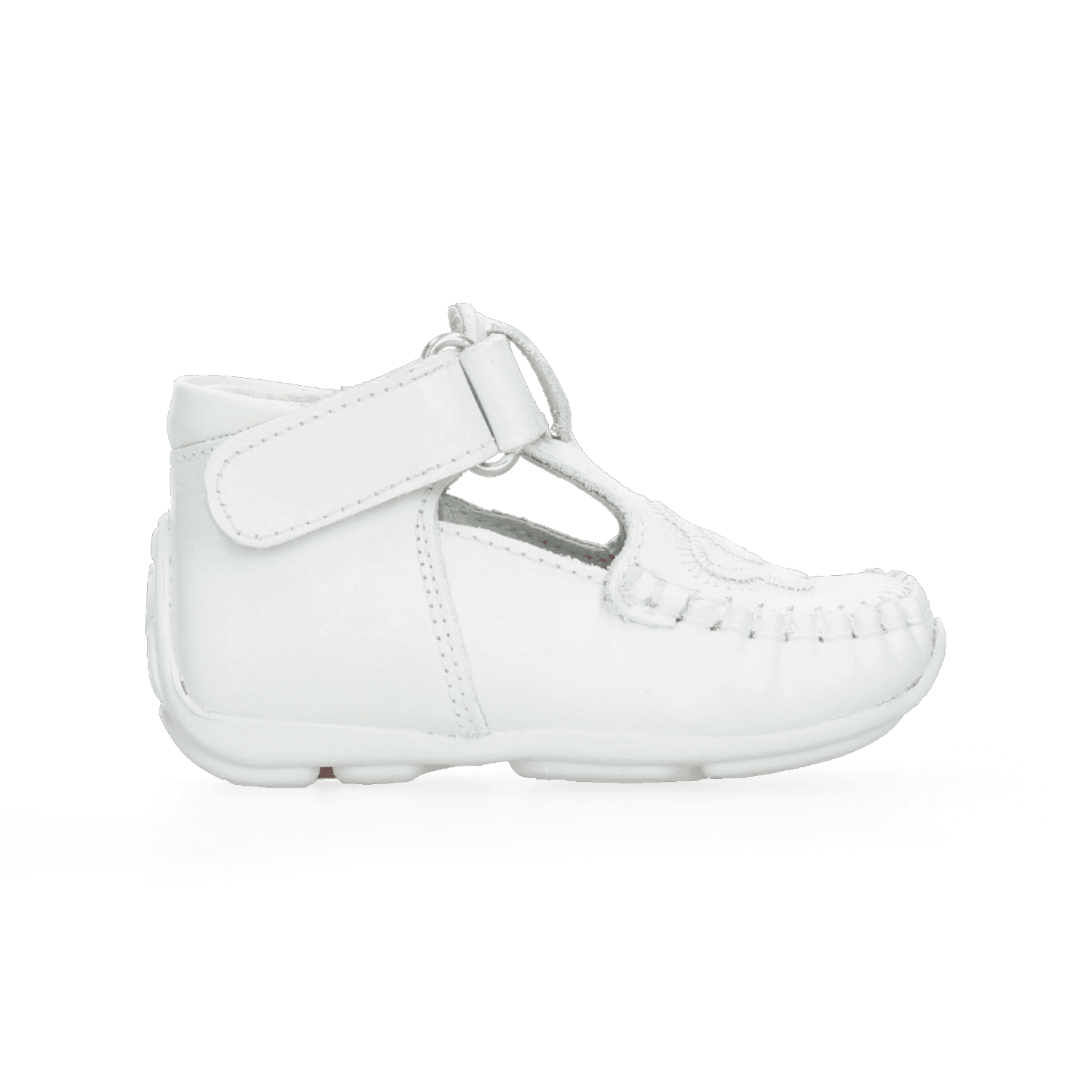 Zapato Pingo Bebé Niña Blanco Gateador Primeros Pasos Infantil T11-14 — imagen 2