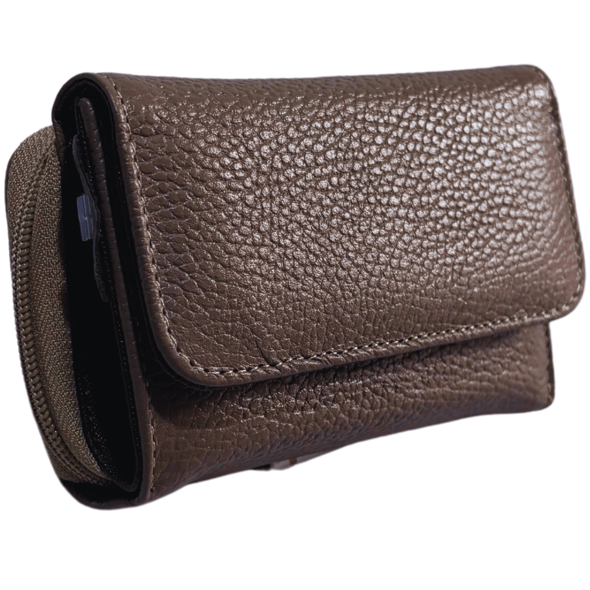 Cartera Mini Con Cierre Piel Legitima — imagen 17