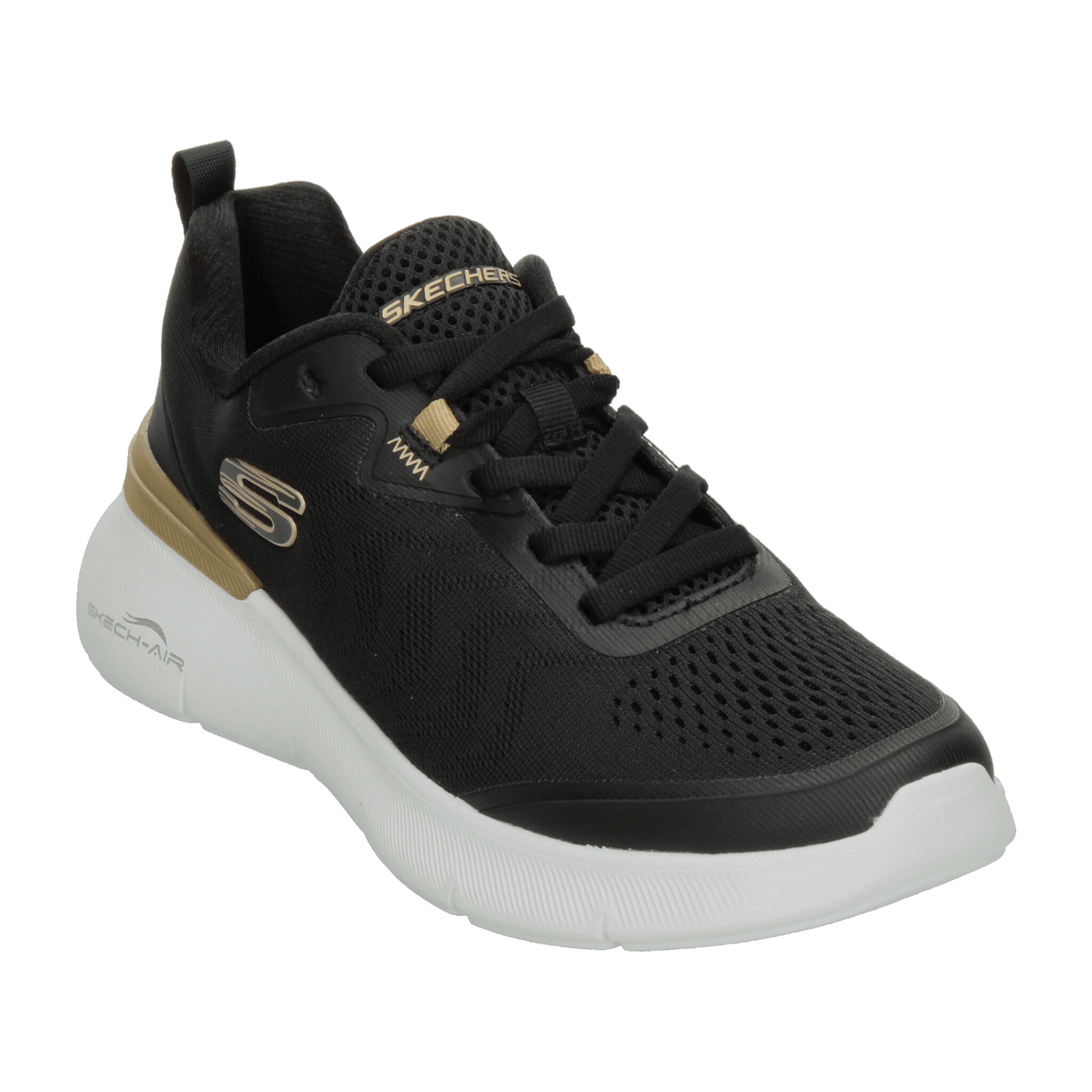 Tenis Dama Skechers Negro Deportivo Mujer — imagen 5