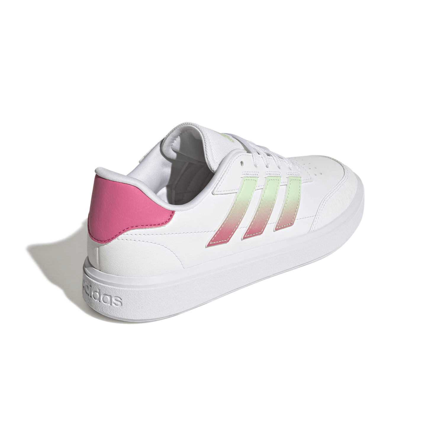 Tenis Dama Adidas Courtblock Blanco Casual Mujer — imagen 4