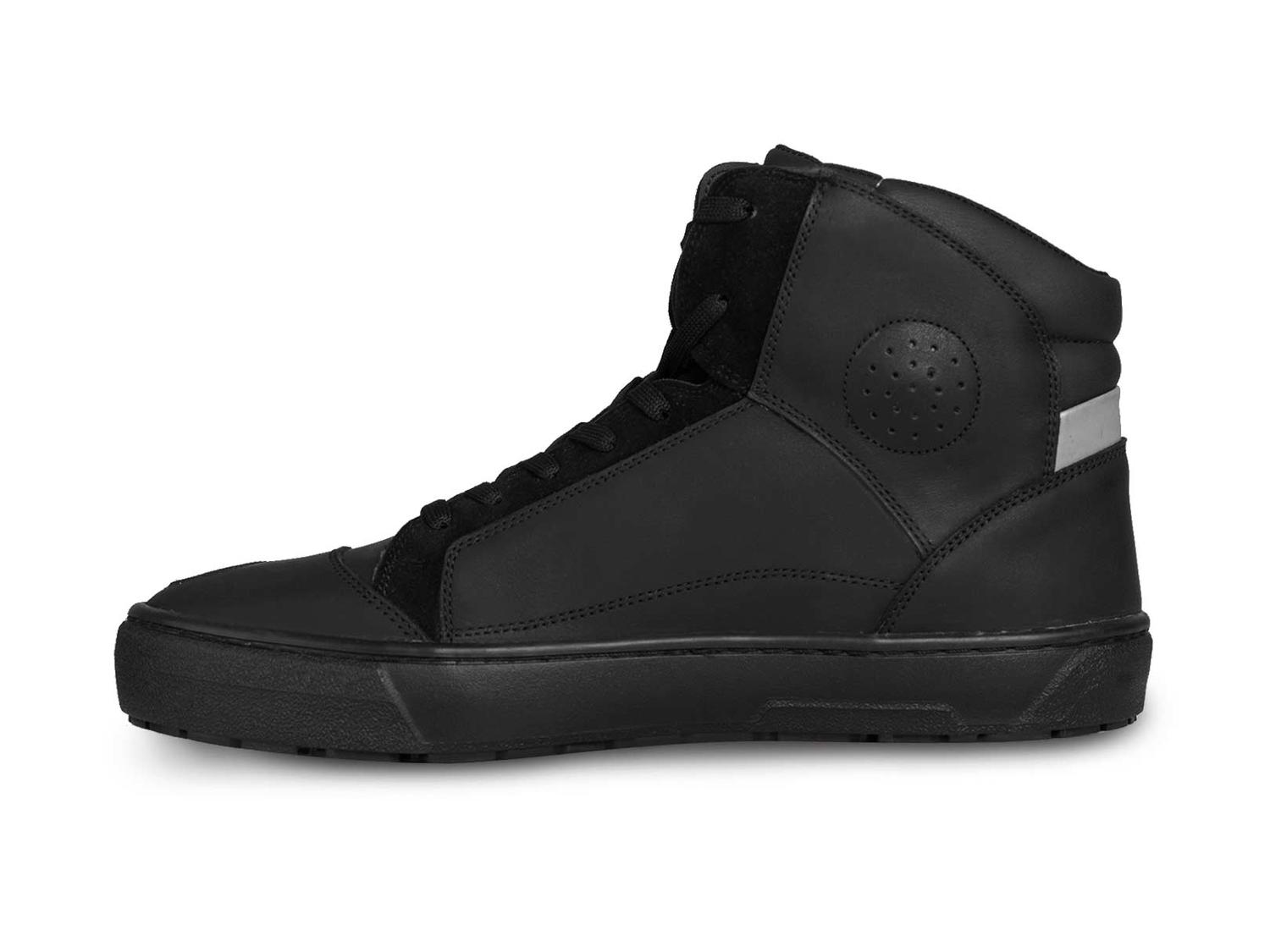 Bota hombre tenis motociclista botin biker WKL 80202 negro — imagen 5