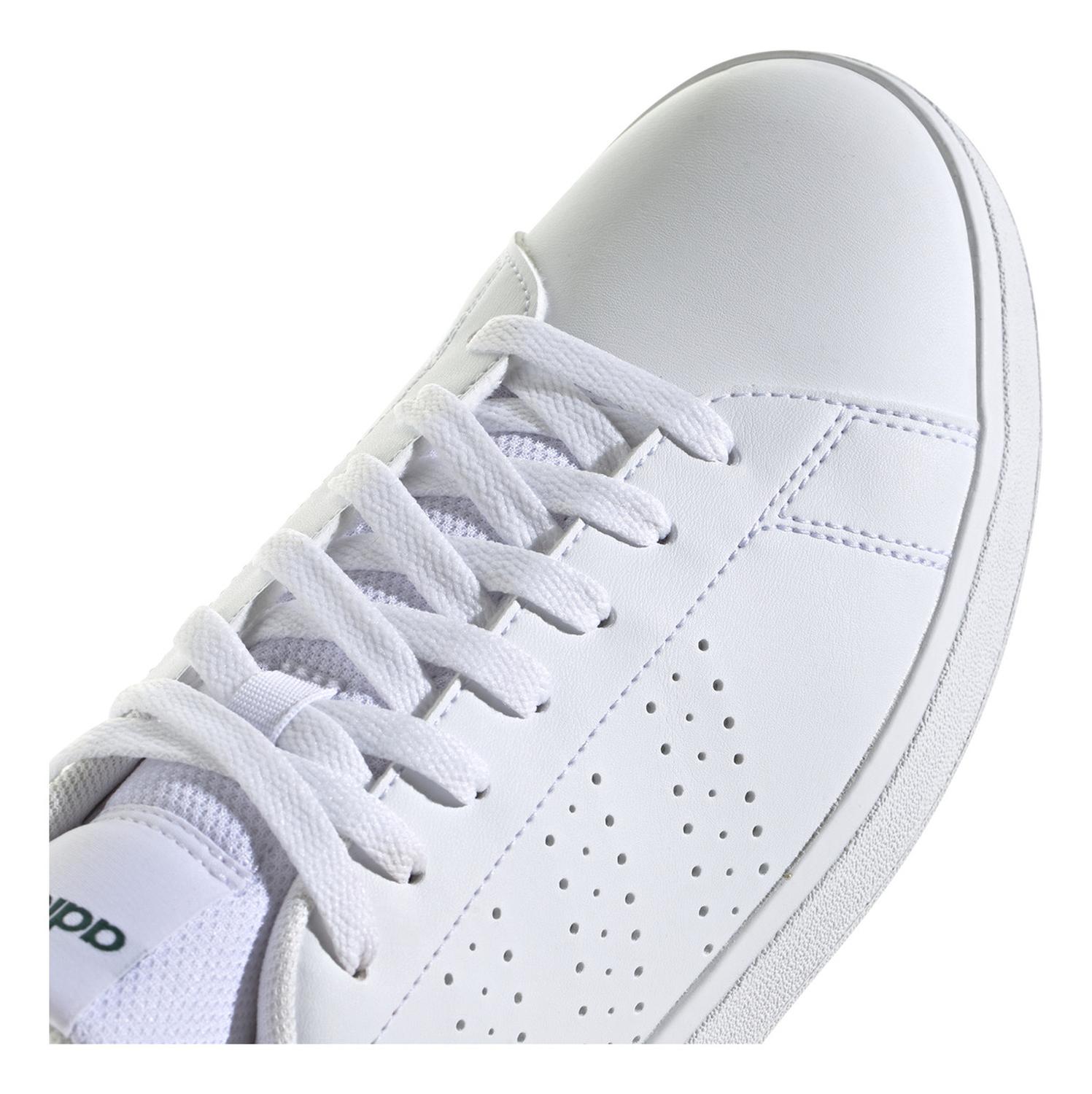 Tenis Hombre Adidas Advantage Base 2.0 Blanco Casual Caballero — imagen 6