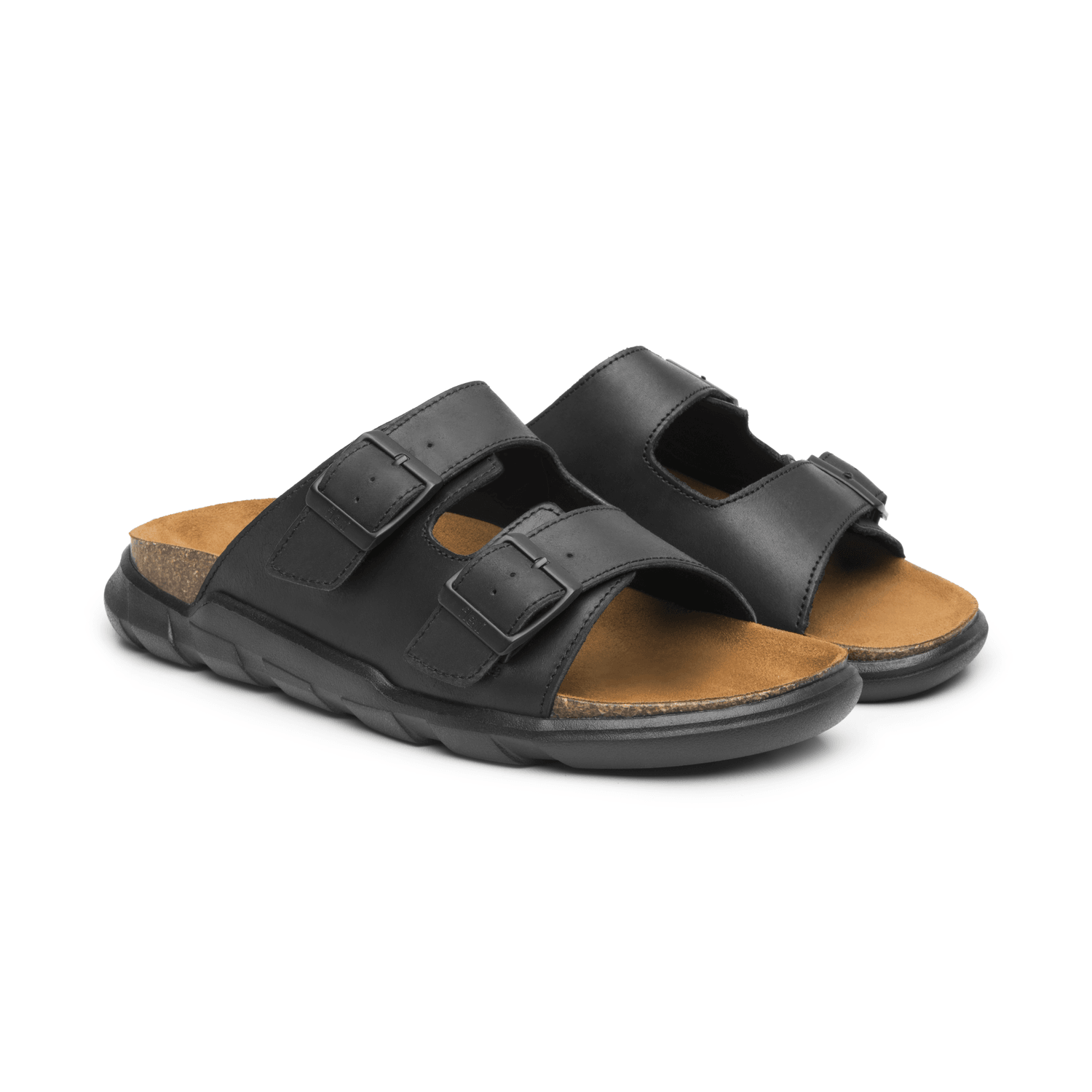 Sandalias Hombre Flexi Negro Casual Caballero — imagen 5