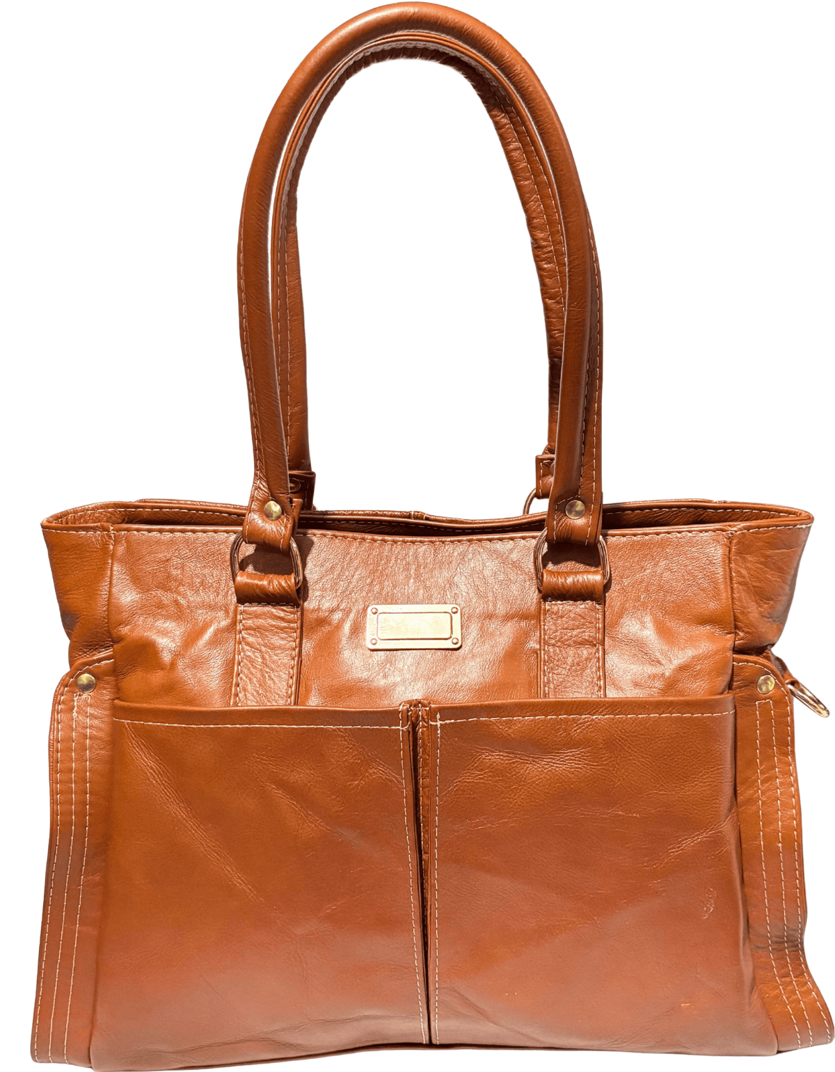 Bolsa Piel Legitima Grande Para Mujer Jf10 — imagen 13
