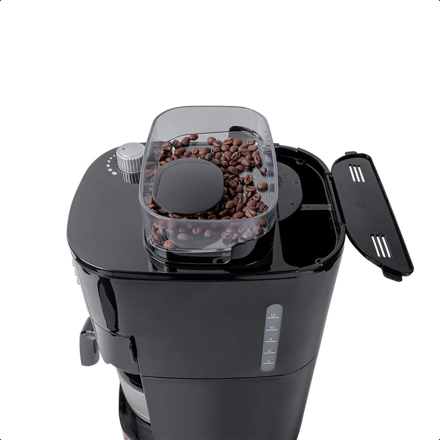 Cafetera con Molino de Café 2 en 1 Daewoo DCM-1989 8 Tazas — imagen 4