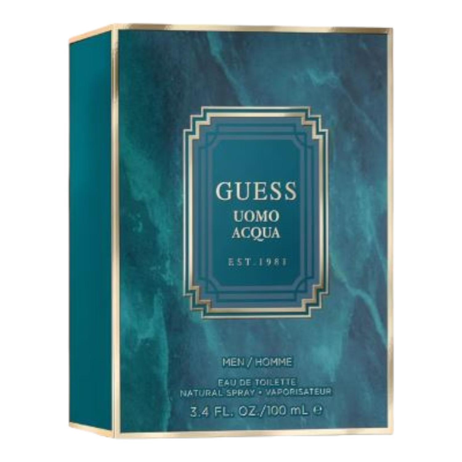 GUESS UOMO ACQUA EST. 1981 EDT 100 ML — imagen 2