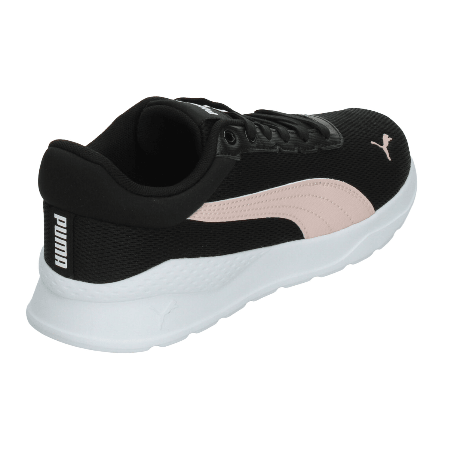 Tenis Puma Anza Run Dama Negro Deportivo Cómodos Mujer — imagen 4