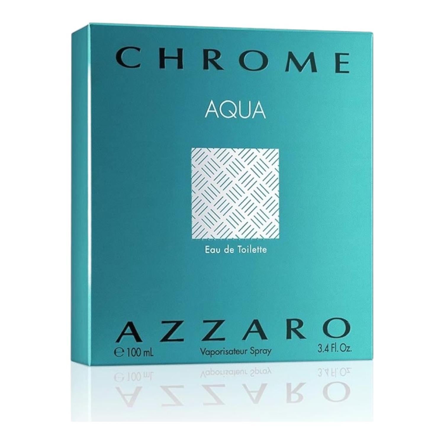 AZZARO CHROME AQUA EDT 100 ML — imagen 2