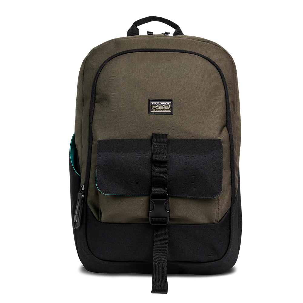 Mochila para laptop ecológica CoolCapital RE3 15" pulgadas reciclado — imagen 2