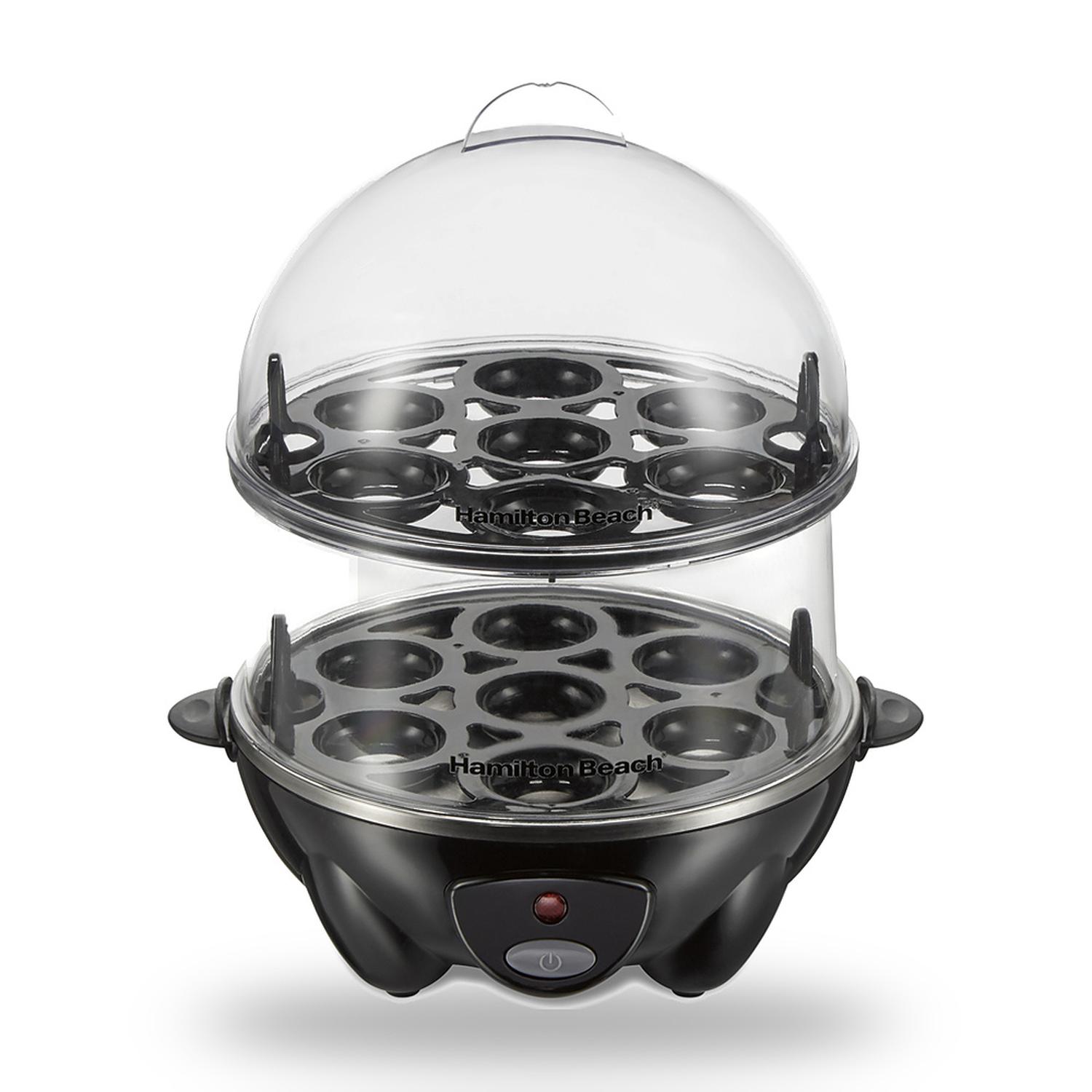 Cocedor de Huevos Eléctrico Hamilton Beach 25508G 3 en 1 — imagen 5