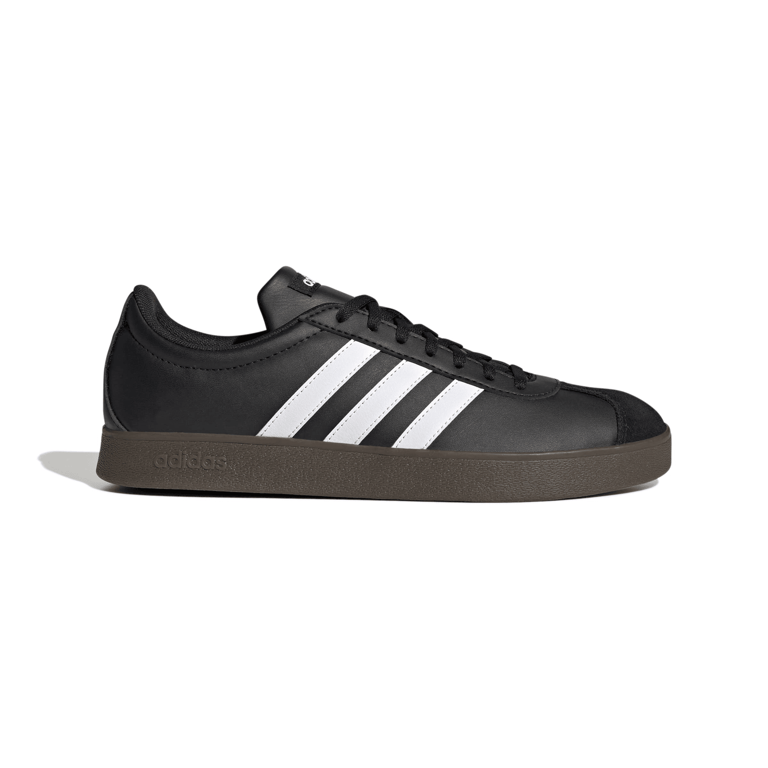 Tenis Hombre Adidas Court Base Negro Casual Caballero — imagen 2