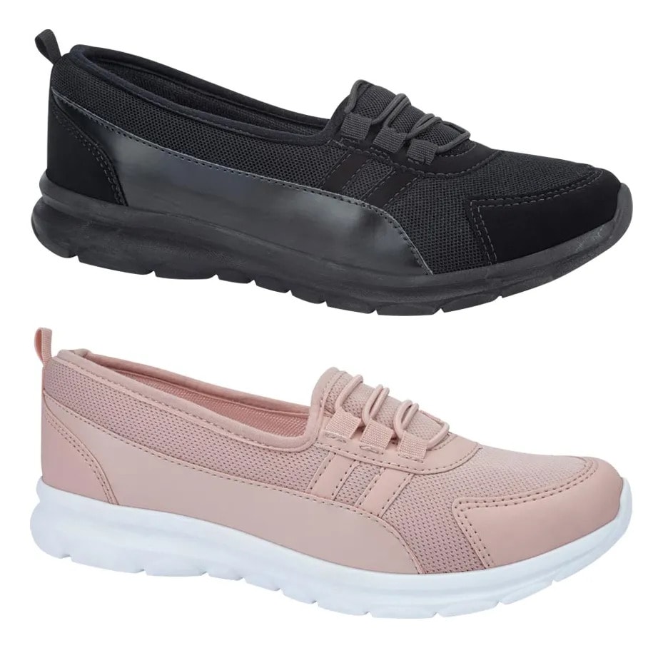 Tenis Shosh Sport Dama Kit 2 Pares Slip On 1138426 — imagen 9