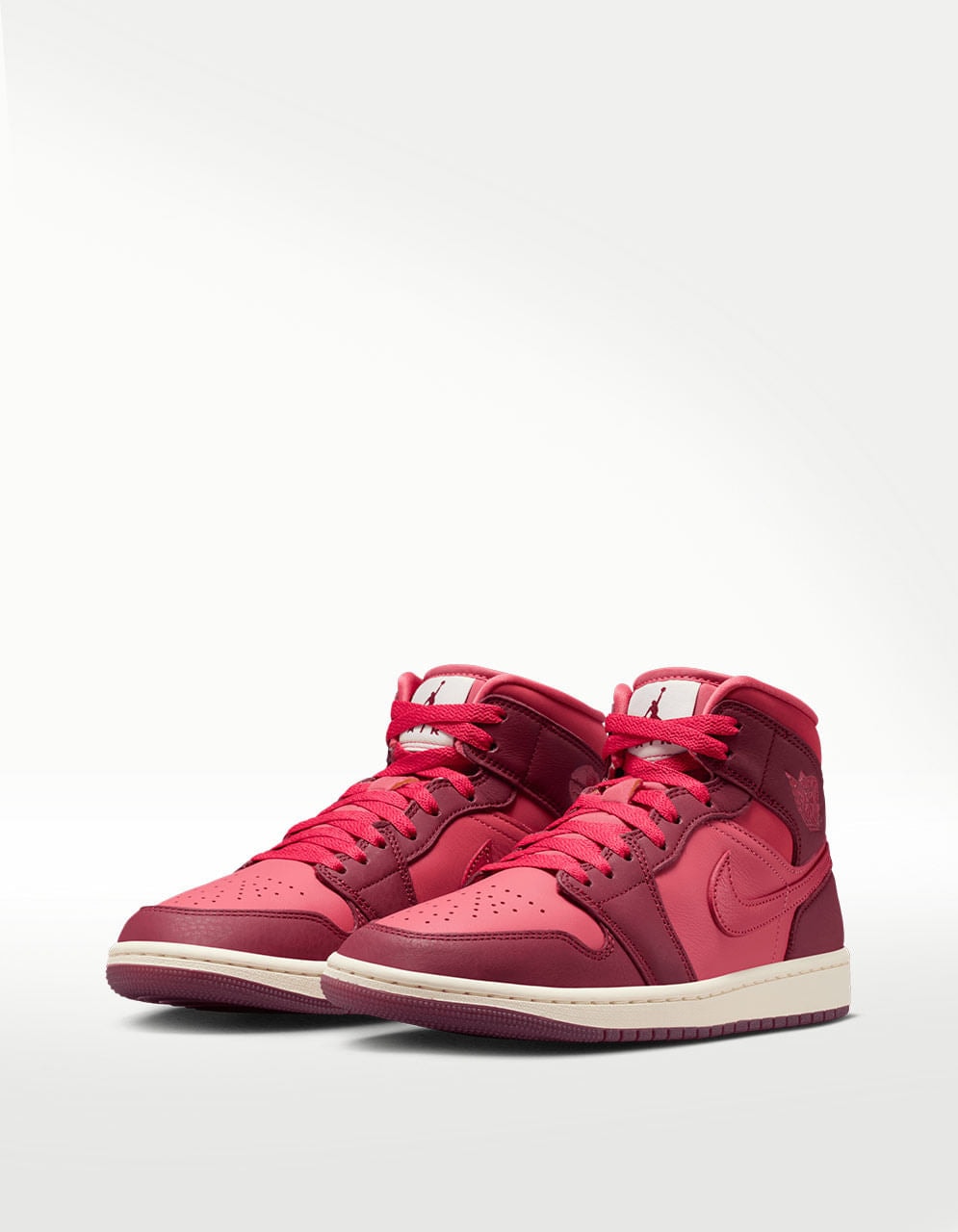 Tenis Jordan Air Jordan 1 Mid SE Rojo - Mujer — imagen 6