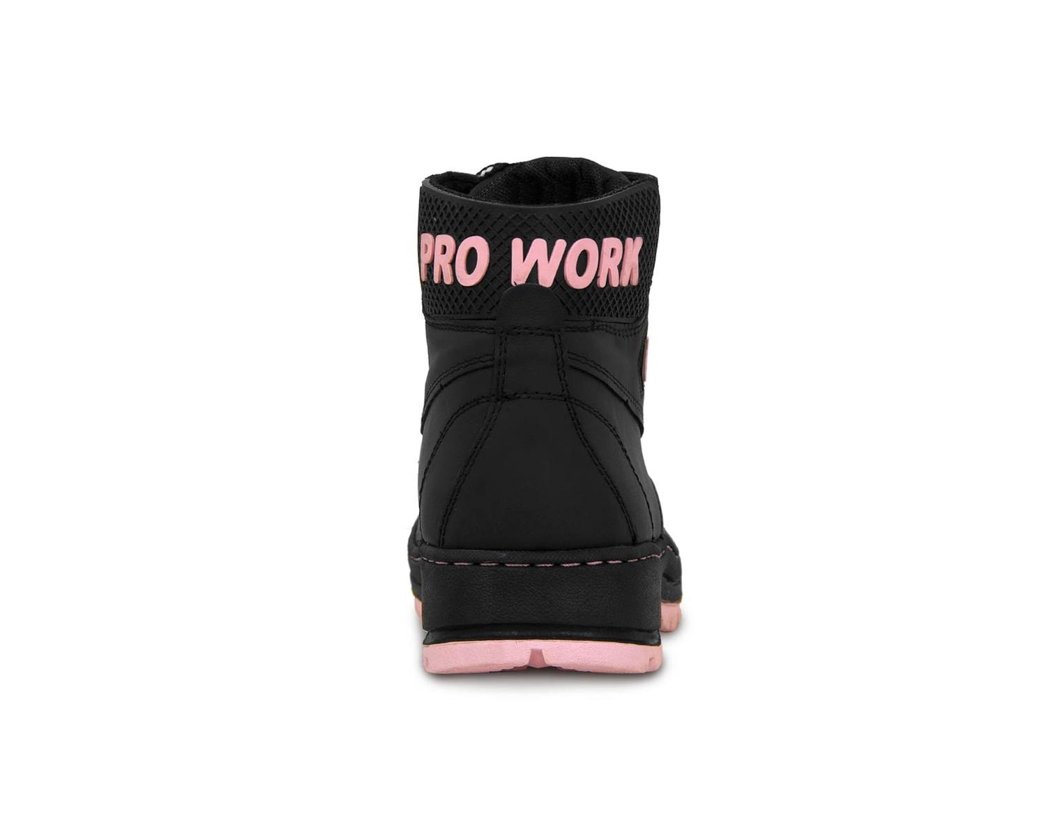 Bota Trabajo Mujer Casquillo Industrial Botines Rosa PD344 — imagen 7
