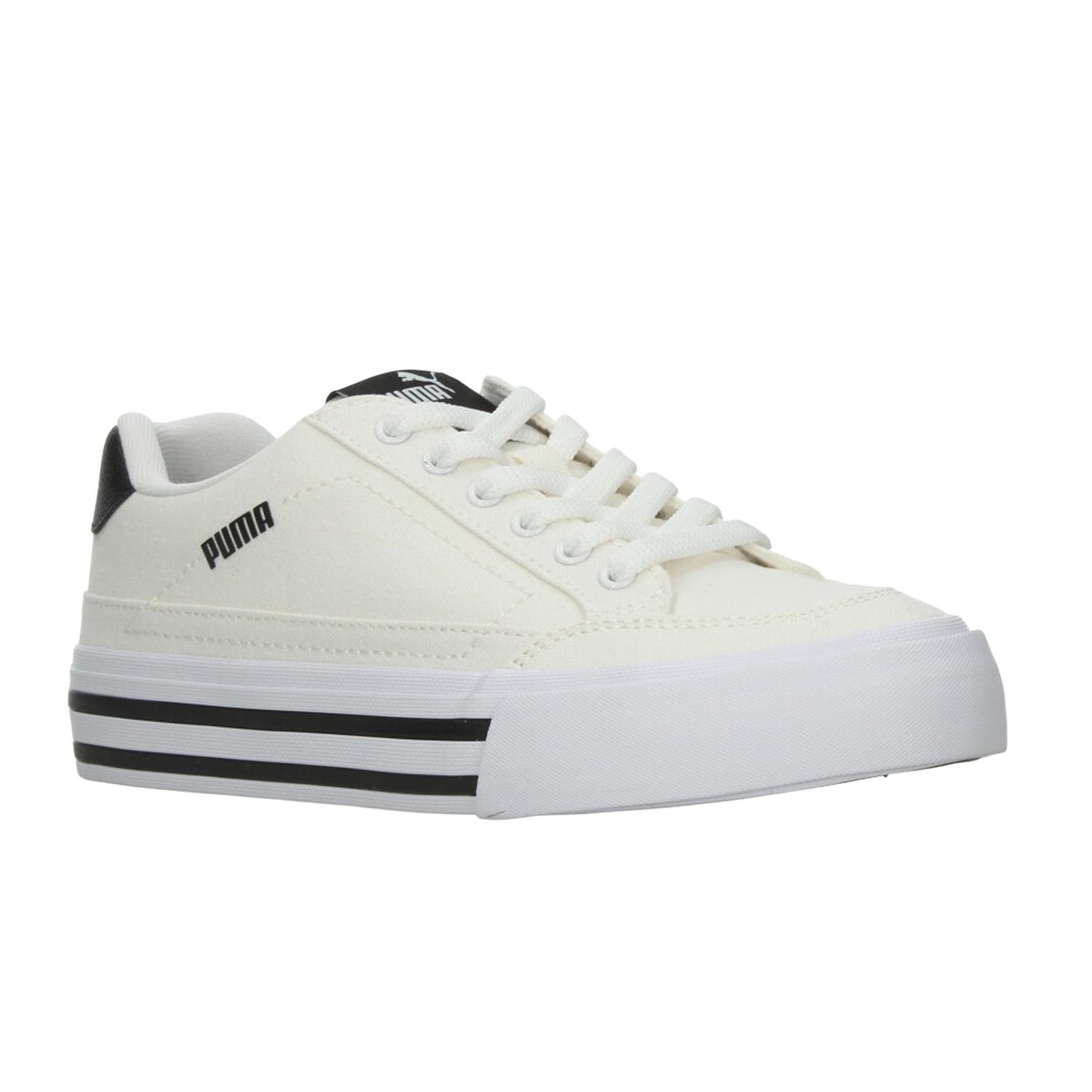 Tenis Puma Court Classic Dama Casual Off White Mujer — imagen 2