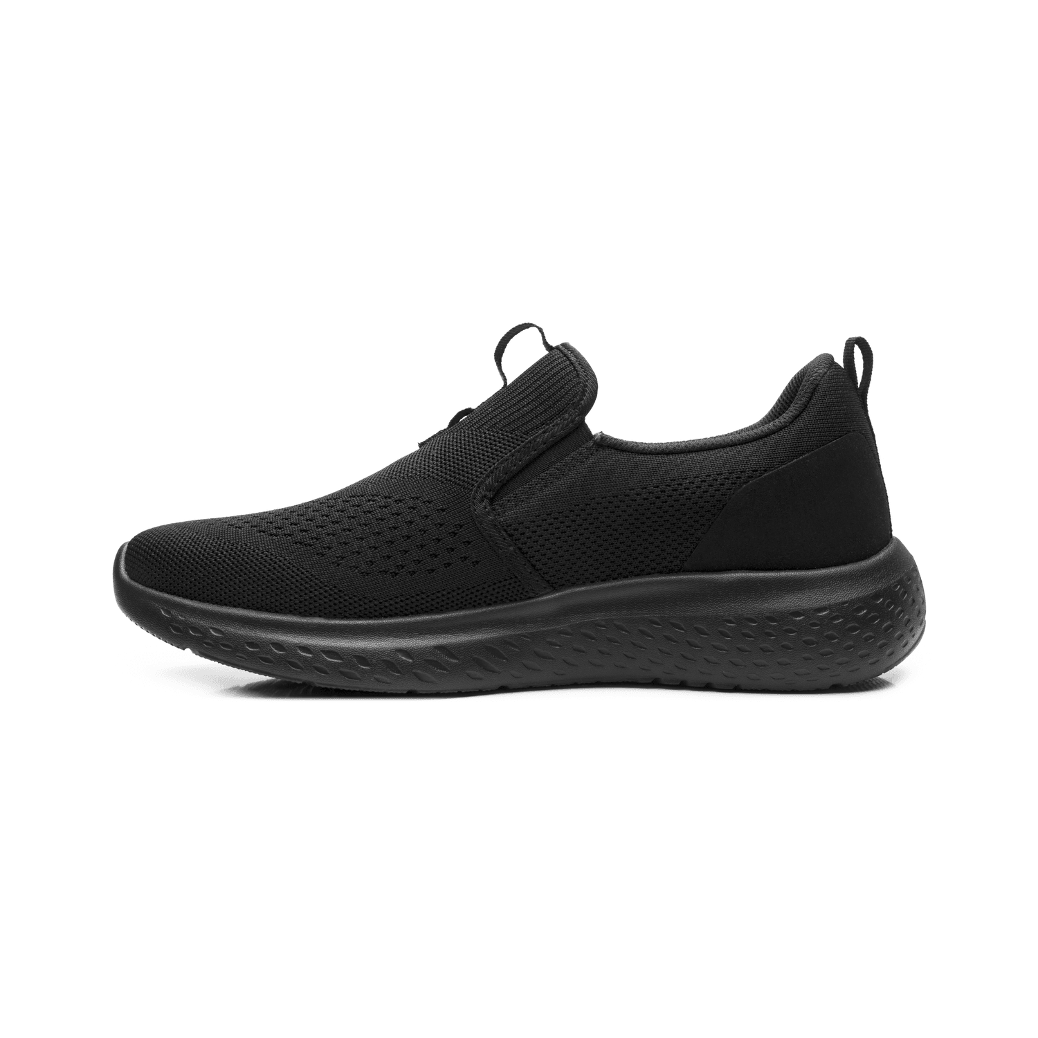 Tenis Flexi Slideon Hombre Deportivo Casual Entrenamiento Cómodo Confort Negro Caballero — imagen 4