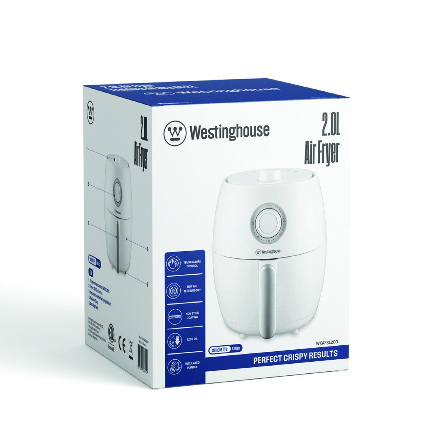 Freidora de Aire Manual 2L 1000W Westinghouse Simple Life WKAFSL200 — imagen 2