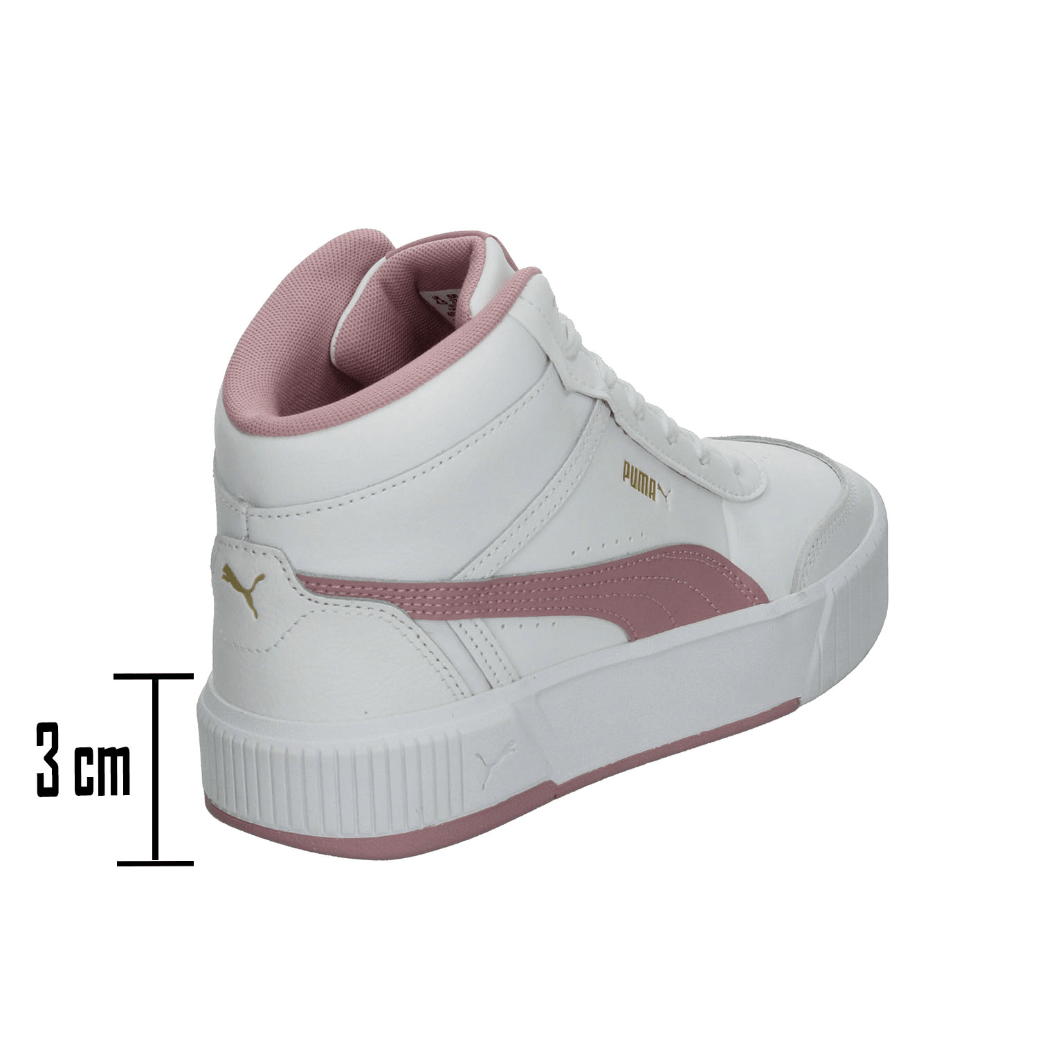 Tenis Puma Carina Mia Dama Casual Blanco Mujer — imagen 3