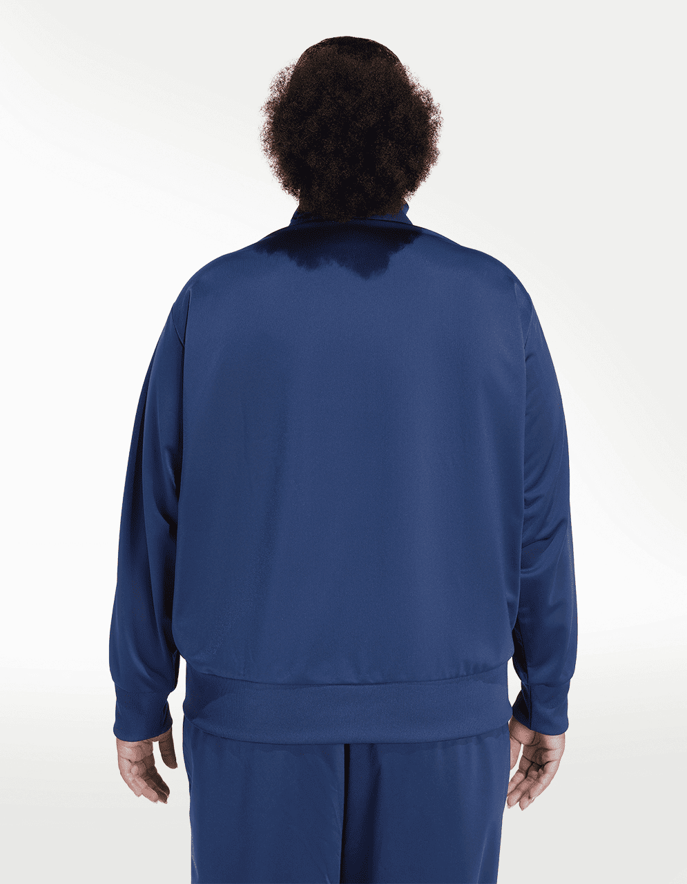 Chamarra Adidas FB TT Loose Azul - Mujer — imagen 5